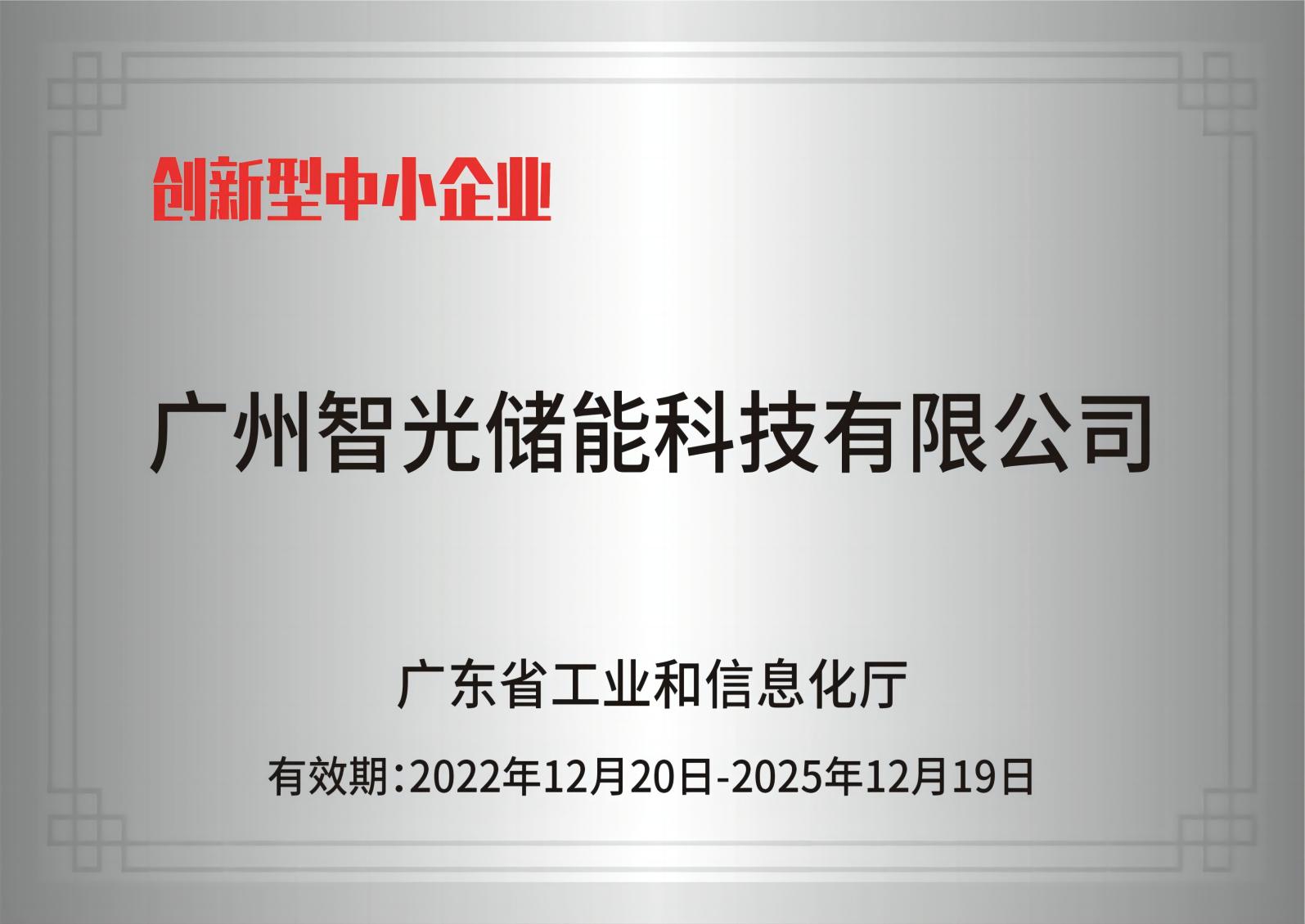 尊龙时凯-人生就是拼搏z06储能——创新型中幼企业